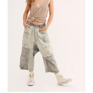 Magnolia Pearl patchwork denim